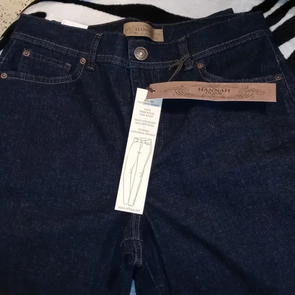 NWT Hannah denim blue jeans Jeans size 6 - Picture 4 of 15